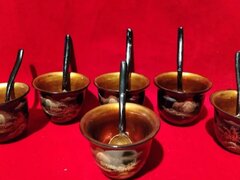 Sase cesti japoneze Maki-e, anii 1920-1940